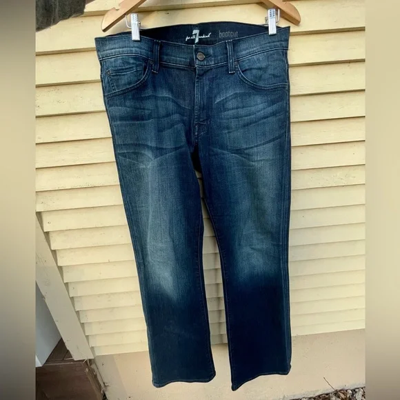 7FAM Bootcut Wide Women’s Style JTA520802F - Picture 2 of 9